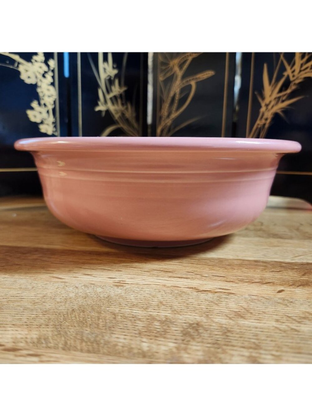 Fiestaware Rose Pink Large Bowl 8.25" Homer Laughlin HLC Fiesta USA